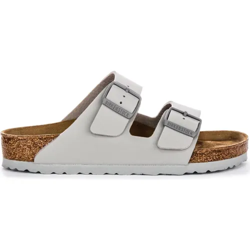 Stone Arizona Sandals | Regular Fit , female, Sizes: 4 UK, 7 UK, 5 UK, 8 UK, 6 UK - Birkenstock - Modalova