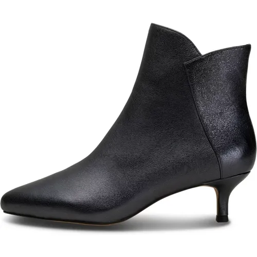 Midnight Metallic Leather Boot - Saga , female, Sizes: 4 UK - Shoe the Bear - Modalova