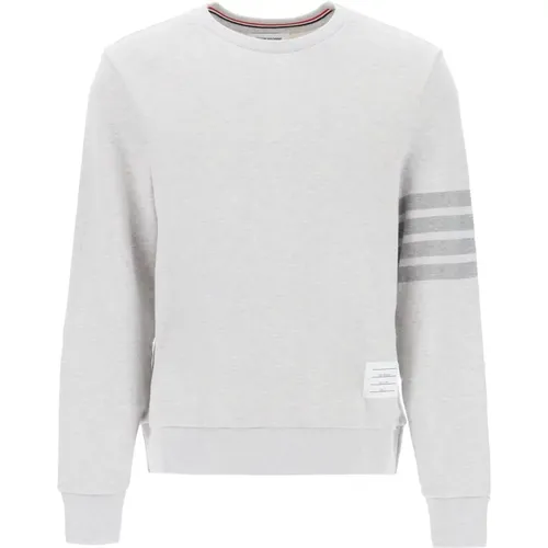 Cotton 4 Bar Sweatshirt , Herren, Größe: M - Thom Browne - Modalova