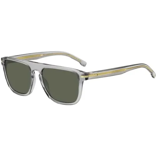 Stylish Grey Green Sunglasses Women , female, Sizes: 56 MM - Hugo Boss - Modalova