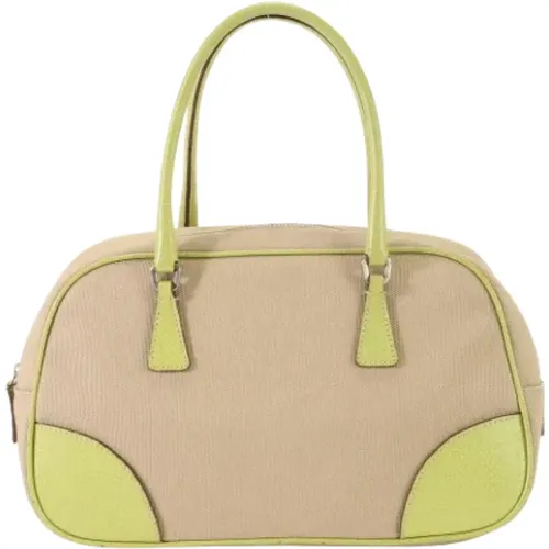 Pre-owned Canvas prada-bags , female, Sizes: ONE SIZE - Prada Vintage - Modalova