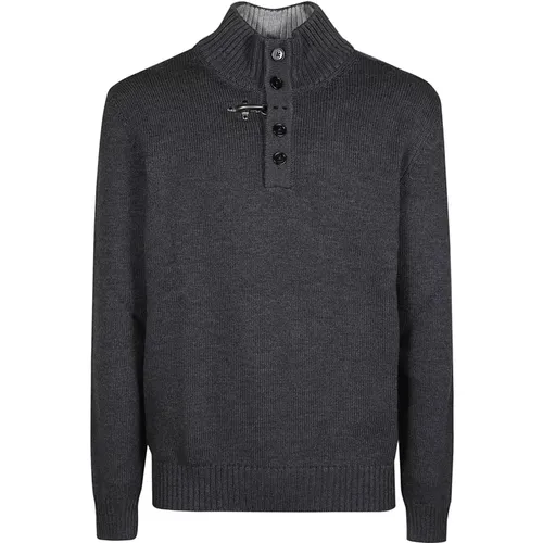 Turtle Neck Sweater , Herren, Größe: L - Fay - Modalova