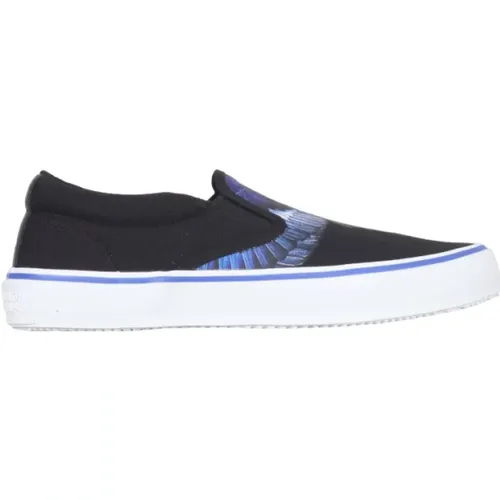 Vulcanized Slip-Ons mit Canvas-Print - Marcelo Burlon - Modalova