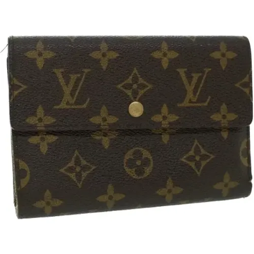 Pre-owned Canvas wallets , female, Sizes: ONE SIZE - Louis Vuitton Vintage - Modalova