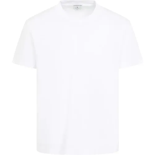 Weißes T-Shirt für Männer Aw24 , Herren, Größe: S - ETRO - Modalova