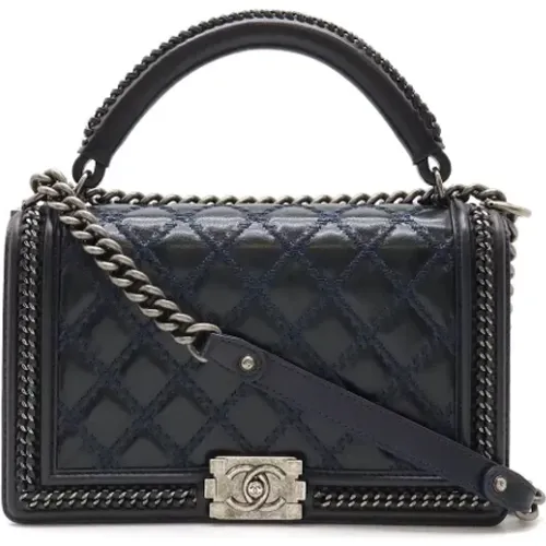 Pre-owned Leather chanel-bags , female, Sizes: ONE SIZE - Chanel Vintage - Modalova