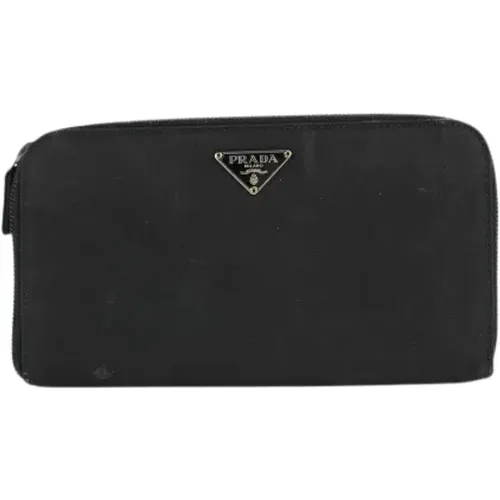 Pre-owned Canvas wallets , female, Sizes: ONE SIZE - Prada Vintage - Modalova