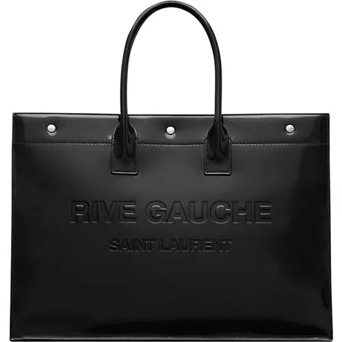 Stilvolle Lederhandtasche für den täglichen Gebrauch - Saint Laurent - Modalova