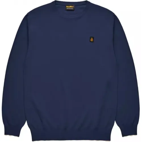 Cotton Pullover Spring/Summer Collection , male, Sizes: S, XL, 2XL - RefrigiWear - Modalova