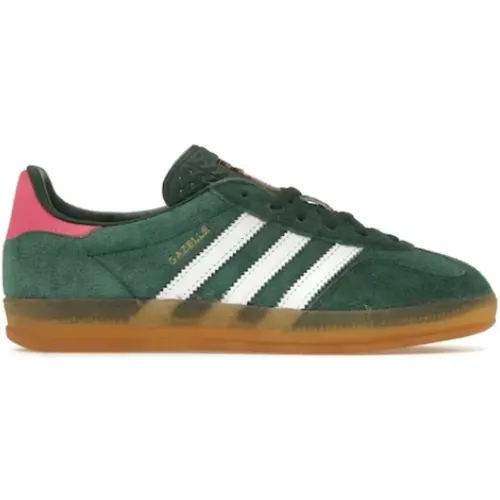 Gazelle Indoor Grün Rosa Sneakers , Herren, Größe: 43 1/3 EU - Adidas - Modalova