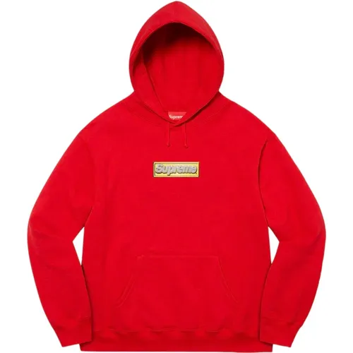 Limited Edition Bling Box Logo Hoodie , male, Sizes: XL, M, L, S - Supreme - Modalova