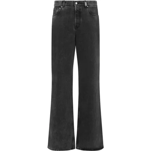 Schwarze Jeans für Männer Aw24 , Herren, Größe: M - alexander mcqueen - Modalova