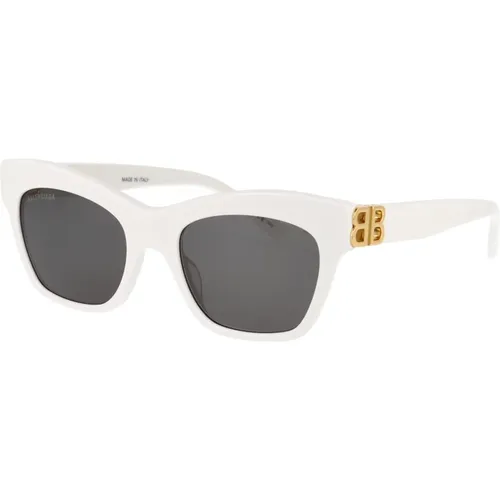 Stylische Sonnenbrille Bb0132S , Damen, Größe: 53 MM - Balenciaga - Modalova