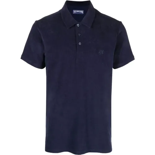 Phoenix Polo Shirt Cotton Blend Embroidered , male, Sizes: M - Vilebrequin - Modalova