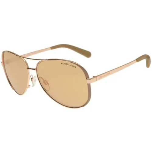 Sunglasses Chelsea MK 5010,Chelsea Sunglasses - Ruthenium Black/Grey Shaded - Michael Kors - Modalova