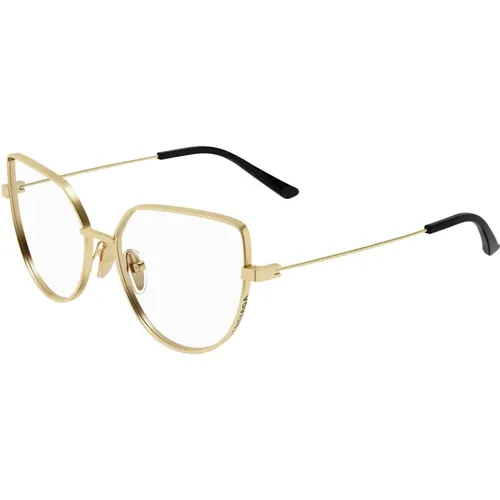 Gold Sunglasses Frames , unisex, Sizes: 56 MM - Balenciaga - Modalova