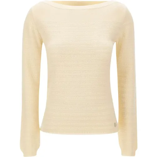 Weiße Pullover für Männer , Damen, Größe: M - Woolrich - Modalova