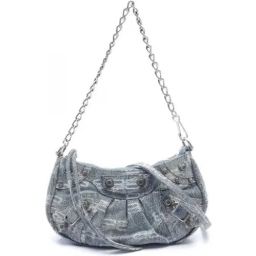 Pre-owned Denim handbags , female, Sizes: ONE SIZE - Balenciaga Vintage - Modalova