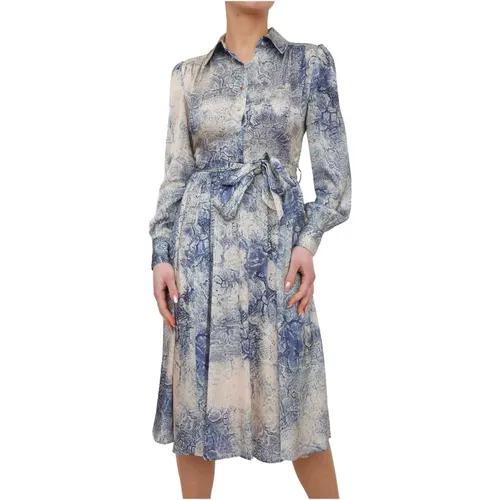 Patterned Midi Dresses , female, Sizes: 2XL - Guess - Modalova