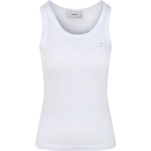 Logo Tank Top Leichtes Jersey Ss24 , Damen, Größe: XS - Coperni - Modalova