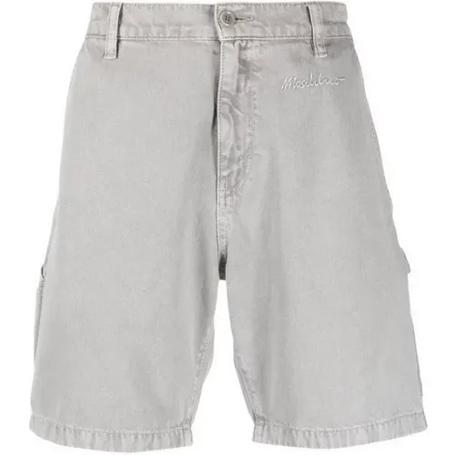 Stylish Cotton Casual Shorts for Men , male, Sizes: M - Moschino - Modalova