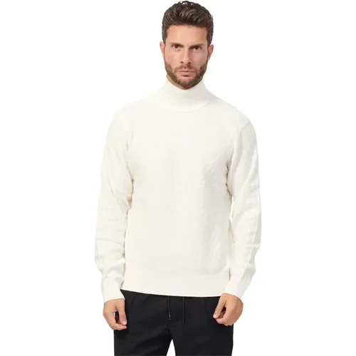 Eleganter Weißer Pullover für Herren - Armani Exchange - Modalova