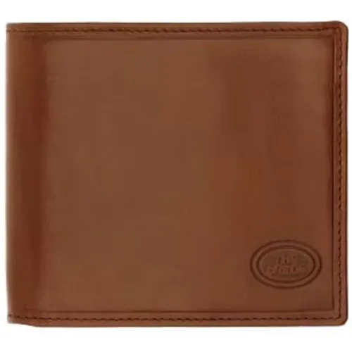 Leather Wallet , male, Sizes: ONE SIZE - The Bridge - Modalova