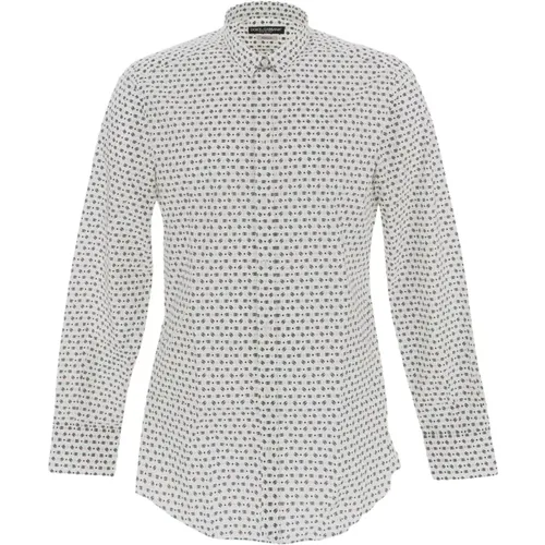 Logo Motiv Shirt , Herren, Größe: XL - Dolce & Gabbana - Modalova