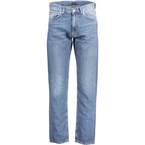 Blaue Baumwolljeans Gant - Gant - Modalova