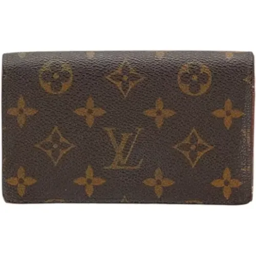 Pre-owned Leder Portemonnaies , Damen, Größe: ONE Size - Louis Vuitton Vintage - Modalova