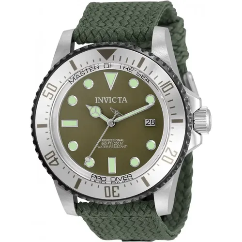Pro Diver Automatik Grün Zifferblatt Uhr - Invicta Watches - Modalova