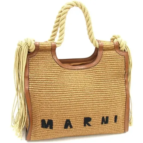 Pre-owned Leather handbags , female, Sizes: ONE SIZE - Marni Pre-owned - Modalova