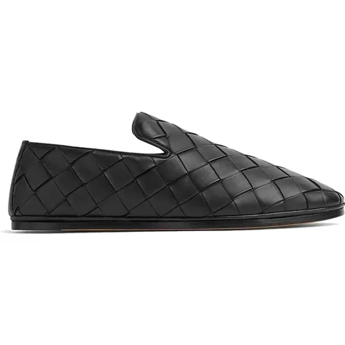 Leather Sunday Slippers , male, Sizes: 7 UK - Bottega Veneta - Modalova