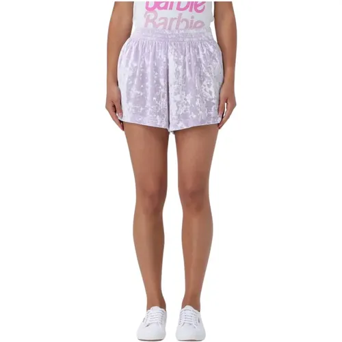 Lilac Trousers for Women , female, Sizes: M, S - MC2 Saint Barth - Modalova
