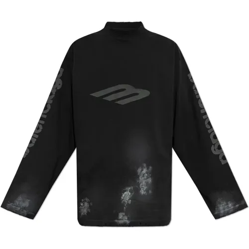 Long sleeve T-shirt , male, Sizes: S - Balenciaga - Modalova