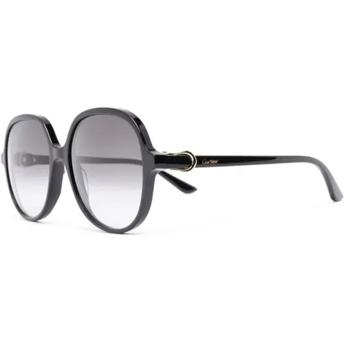 Ct0350S 001 Sunglasses , female, Sizes: 57 MM - Cartier - Modalova
