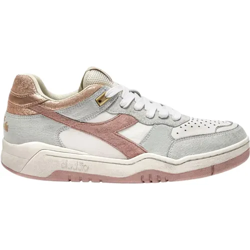 Sneakers Pink , female, Sizes: 4 UK, 6 UK, 7 UK, 5 UK, 8 UK - Diadora - Modalova