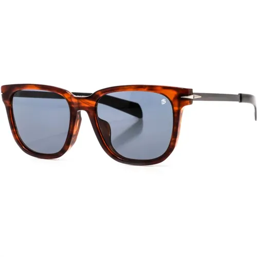 Klassische quadratische Sonnenbrille aus Acetat , Herren, Größe: ONE Size - Eyewear by David Beckham - Modalova