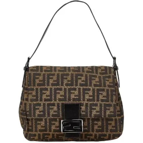 Pre-owned Canvas handbags , female, Sizes: ONE SIZE - Fendi Vintage - Modalova