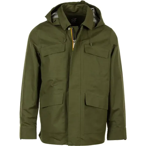 Coats , male, Sizes: S - K-way - Modalova