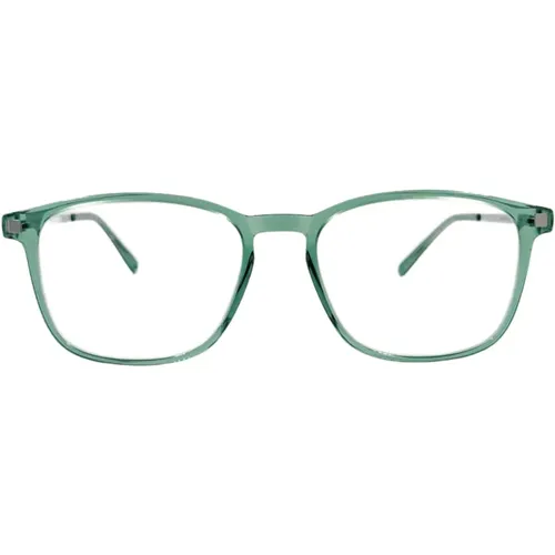 Tuktu Quadratische Brille Grün Silber , unisex, Größe: ONE Size - Mykita - Modalova