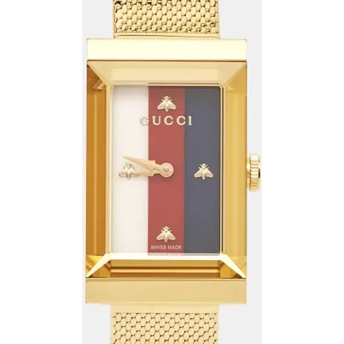 Pre-owned Fabric watches , female, Sizes: ONE SIZE - Gucci Vintage - Modalova