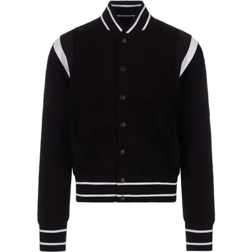 Velvet Bomber Jacket , male, Sizes: M - Givenchy - Modalova