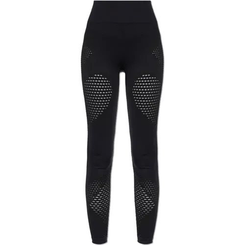 Logo Leggings , Damen, Größe: M - adidas by stella mccartney - Modalova