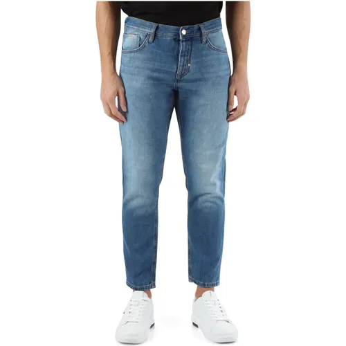 Slim Knöchellange Jeans mit 5 Taschen , Herren, Größe: W30 - Antony Morato - Modalova