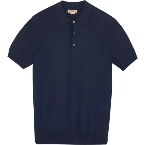 Knit Polo Shirt , male, Sizes: M, L - Baracuta - Modalova