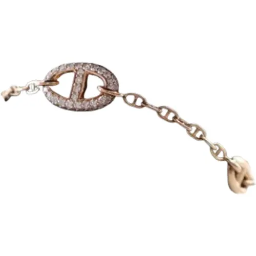 Pre-owned Rose Gold bracelets , female, Sizes: ONE SIZE - Hermès Vintage - Modalova