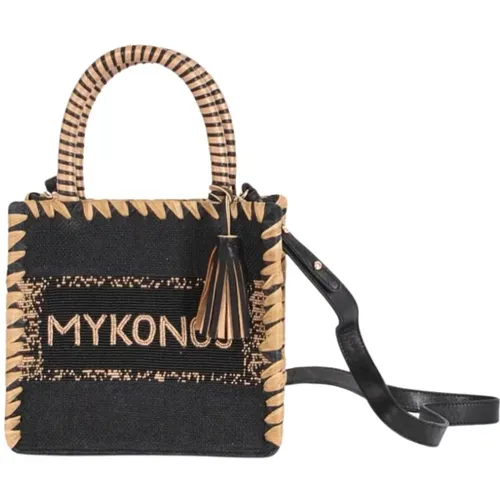 Handgemachte Mini Mykonos Schultertasche - De Siena - Modalova