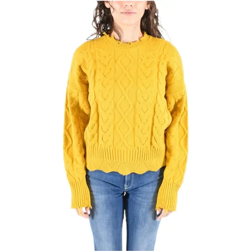 Chianti Stricktop,Geflochtener Chianti Pullover - pinko - Modalova