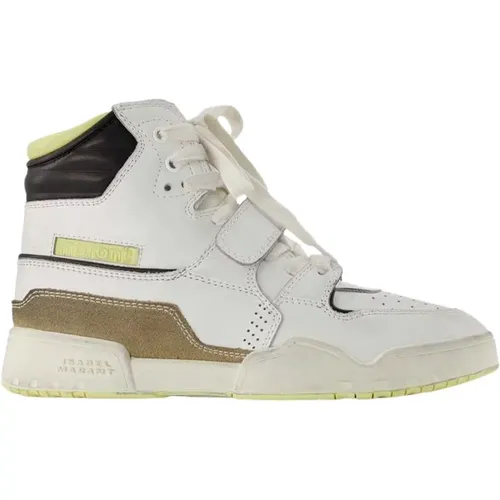 Vintage High-Top Sneakers - Leather , female, Sizes: 2 UK - Isabel marant - Modalova